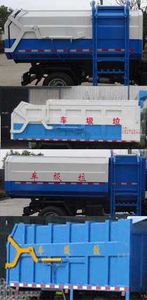 Yandi  SZD5165ZDJED5 Compressed docking garbage truck