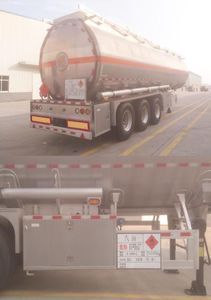 Shengtong brand automobile CSH9402GYY Aluminum alloy oil transport semi-trailer