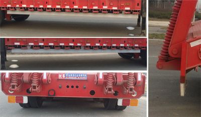 Yuntuo brand automobile CYL9406TDP Low flatbed semi-trailer