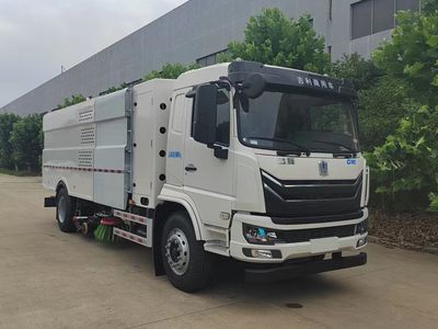 Zhongke Shangsheng Automobile ZKS5180TXSJEV Pure electric cleaning and sweeping vehicle