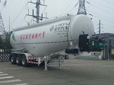 Lingyu  CLY9405GXH1 Lower ash semi-trailer