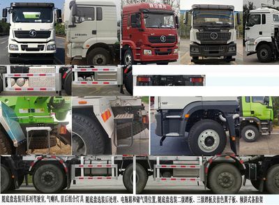 Ruijiang  WL5317GJBSXG6BF Concrete mixing transport vehicle