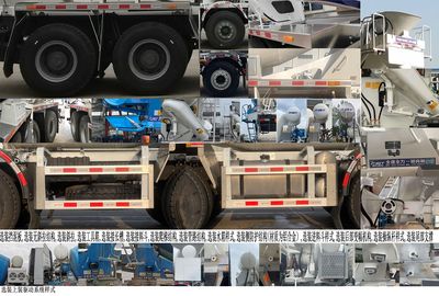 Ruijiang  WL5317GJBSXG6BF Concrete mixing transport vehicle