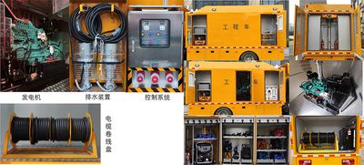 Jiangxing  ZWJ5080XGCQLE1 Engineering vehicle