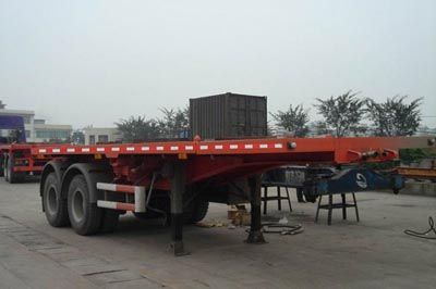 Qindao  QD9290TJZP Flat container semi-trailer