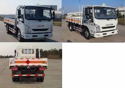 Yuejin  SH5072TQPZFDCMZ Gas cylinder transport vehicle