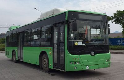 Chinese license plate cars TEG6129EHEVN08 Plug in hybrid urban buses