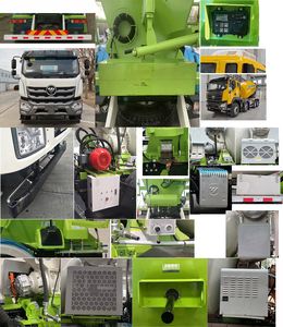 Reza BJ5316GJBMA Concrete mixing transport vehicle