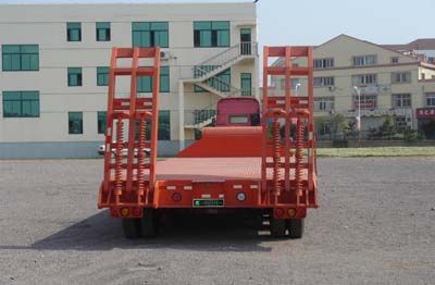 Qingte  SQT9370TDP Low flatbed semi-trailer