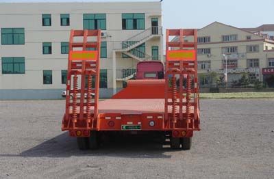 Qingte  SQT9370TDP Low flatbed semi-trailer