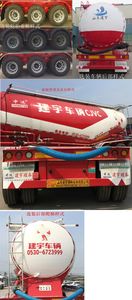 Luffy YFZ9401GFL Low density powder material transportation semi-trailer