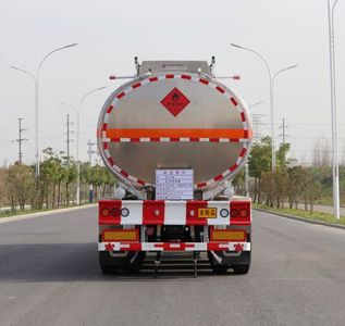 Yongqiang  YQ9404GYYCT2A Aluminum alloy oil transport semi-trailer