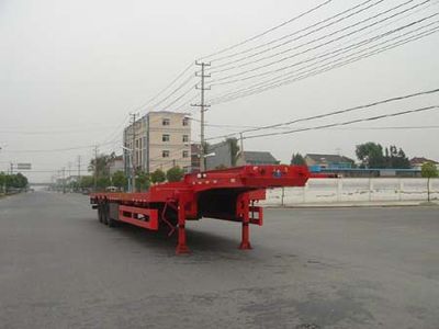 Tonghua  THT9281TD Low flatbed semi-trailer