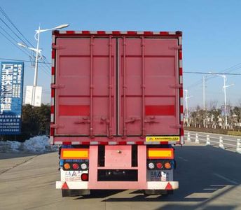 Zhongzhi Huaxing brand automobiles JLQ9400XXY Box transport semi-trailer