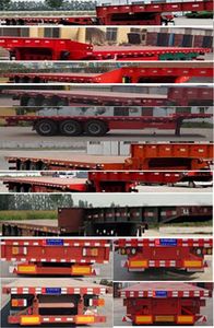 Xianglongda  LNX9400TDP Low flatbed semi-trailer