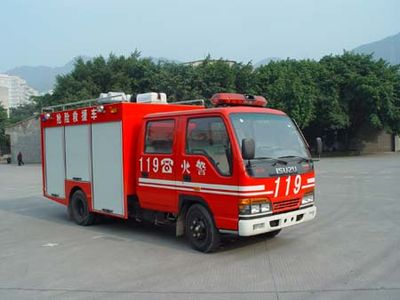 Guotong brand automobilesCDJ5050TXFQJ100Emergency rescue fire truck