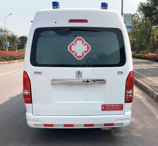 Remote license plate car DNC5037XJHBEVL1 Pure electric ambulance