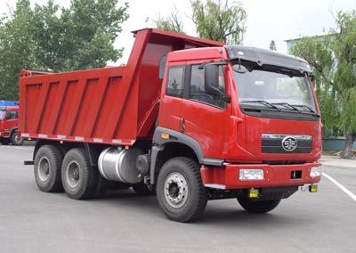 Jiefang AutomobileCA3245P2K2T1EA82Flat head diesel dump truck