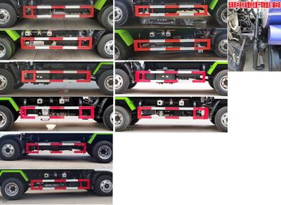 Huatong brand automobiles HCQ5075GSSEQ6 Sprinkler truck