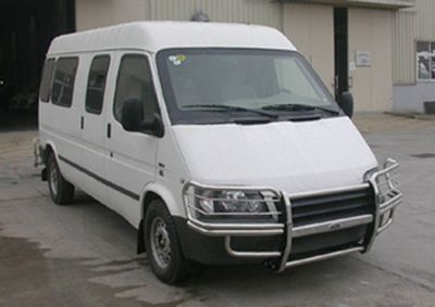 Jiangling Quanshun brand automobiles JX5047XYCMC Bulletproof cash transport vehicle