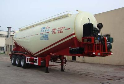 Liangshan Dongyue  CSQ9401GFL Medium density powder material transportation semi-trailer