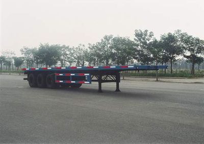 Yindao  SDC9400TJZP Flat container transport semi-trailer