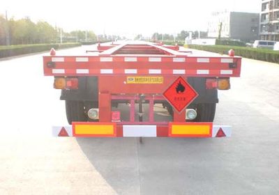 Hengxin Zhiyuan brand automobiles CHX9400TWY Transport semi-trailer of dangerous goods tank frame