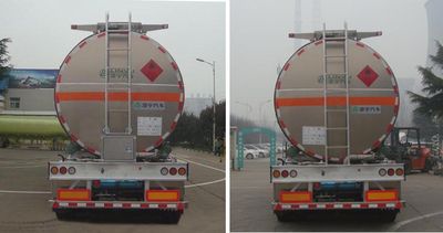 Lingyu  CLY9408GRY Flammable liquid tank transport semi-trailer