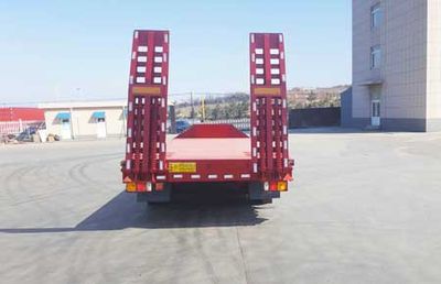 Jilu Hengchi  PG9400TDP Low flatbed semi-trailer