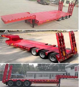 Jilu Hengchi  PG9400TDP Low flatbed semi-trailer