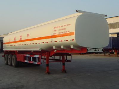 Juwang  ZJW9400GHY Chemical liquid transportation semi-trailer