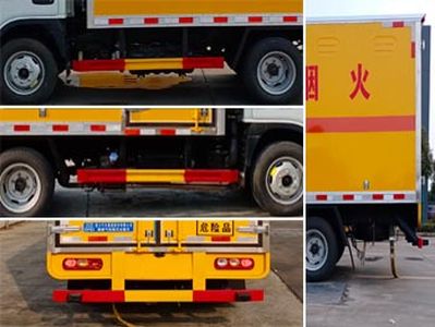 Cheng Li  CL5043XRQ6WX Flammable gas box transport vehicle