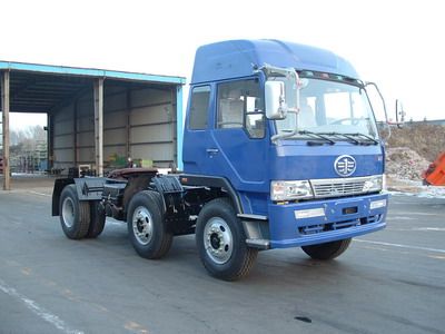 Jiefang Automobile CA4220P4K2T3A70 Flat headed diesel semi-trailer tractor