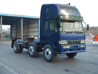 Jiefang Automobile CA4220P4K2T3A70 Flat headed diesel semi-trailer tractor