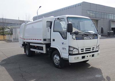 Hualin  HLT5070ZYSQLE6 Compressed garbage truck