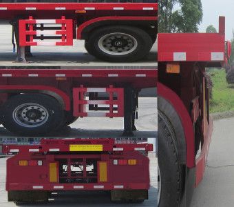 Meilong  TSZ9402ZZXP Flat dump semi-trailer