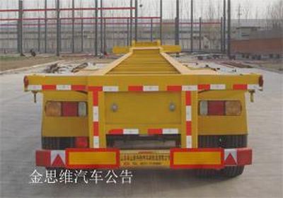 Xinke brand automobiles LXK9401TJZ Container transport semi-trailer