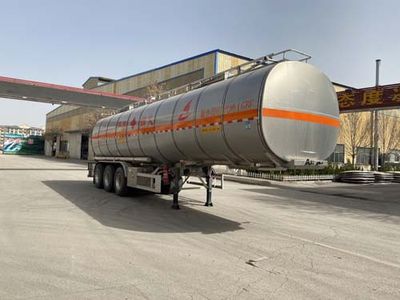 Changhua  HCH9409GRYFF Aluminum alloy flammable liquid tank transport semi-trailer