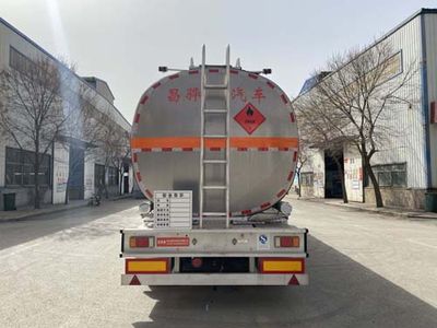 Changhua  HCH9409GRYFF Aluminum alloy flammable liquid tank transport semi-trailer