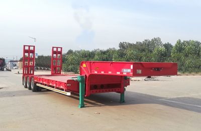 Huasheng Shunxiang  LHS9401TDPXZ Low flatbed semi-trailer