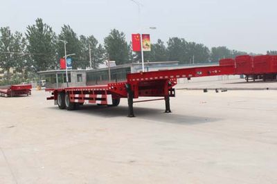 Luffy YFZ9356TDP Low flatbed semi-trailer