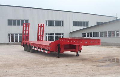 Xuda  CFJ9402TDP Low flatbed semi-trailer