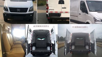 Beijing brand automobiles BJ5040XXYCJ14EV Pure electric box type transport vehicle