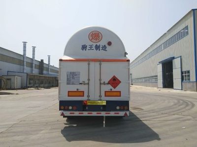 Juwang  ZJW9400GDY Low temperature liquid transport semi-trailer