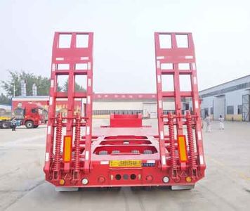 Brilliant Business Car DHH9370TDPXZ Low flatbed semi-trailer