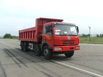 Jiefang Automobile CA3243P7K2T4 Flat head diesel dump truck