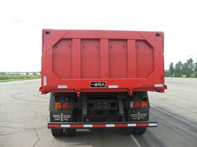 Jiefang Automobile CA3243P7K2T4 Flat head diesel dump truck