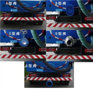 Sanli  CGJ5074GXEAE5 Septic suction truck