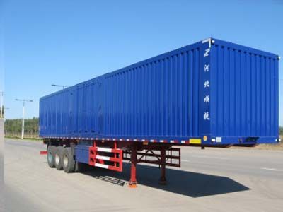 Chuanteng  HBS9390XXY Box transport semi-trailer