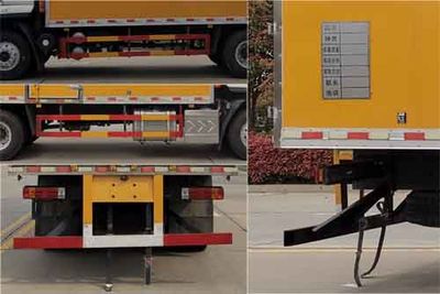 Huatong brand automobiles HCQ5187XZWLZ6 Miscellaneous dangerous goods box transport vehicle